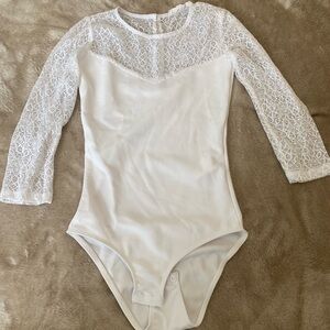 Naf Naf White Body Suit